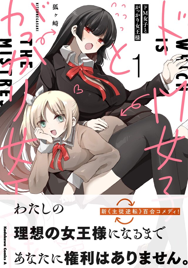 「ドM女子とがっかり女王様」1巻帯付き