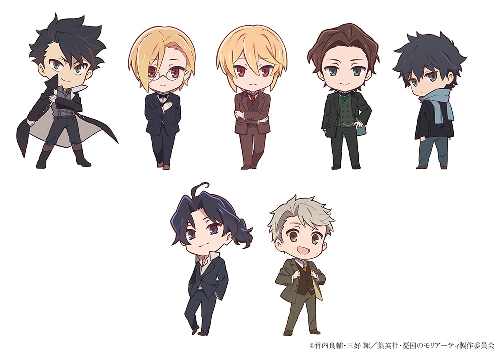 ちびキャラクターイラスト。