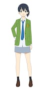 TVアニメ版の恩田希。
