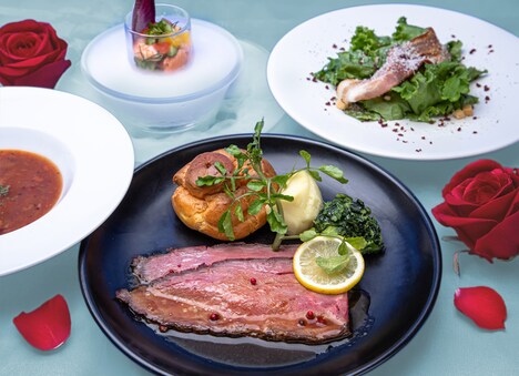 ディナー限定の「セレブリティコース～跡部王国～」。