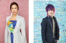 左から高橋洋子、きただにひろし。