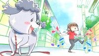 アニメ「犬と猫どっちも飼ってると毎日たのしい」第2弾PVより。
