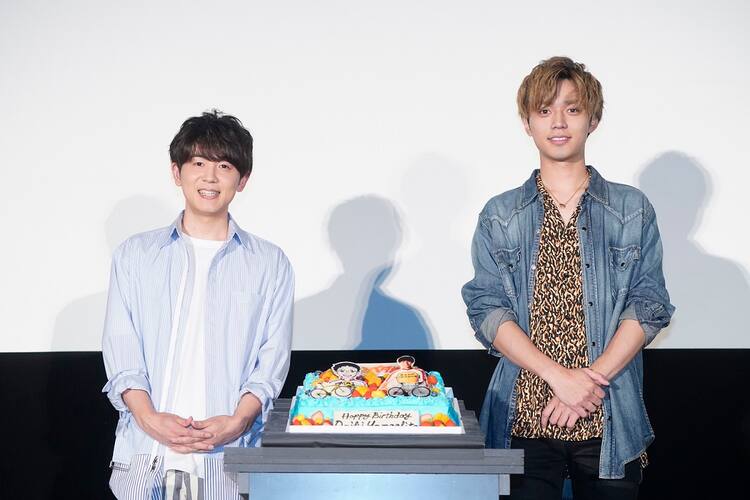 映画 弱虫ペダル 山下大輝の生アフレコに永瀬廉 全身で感じました と感激 イベントレポート コミックナタリー