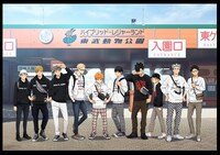 「ハイキュー!! TO THE TOP×東武動物公園」描き下ろしイラスト。