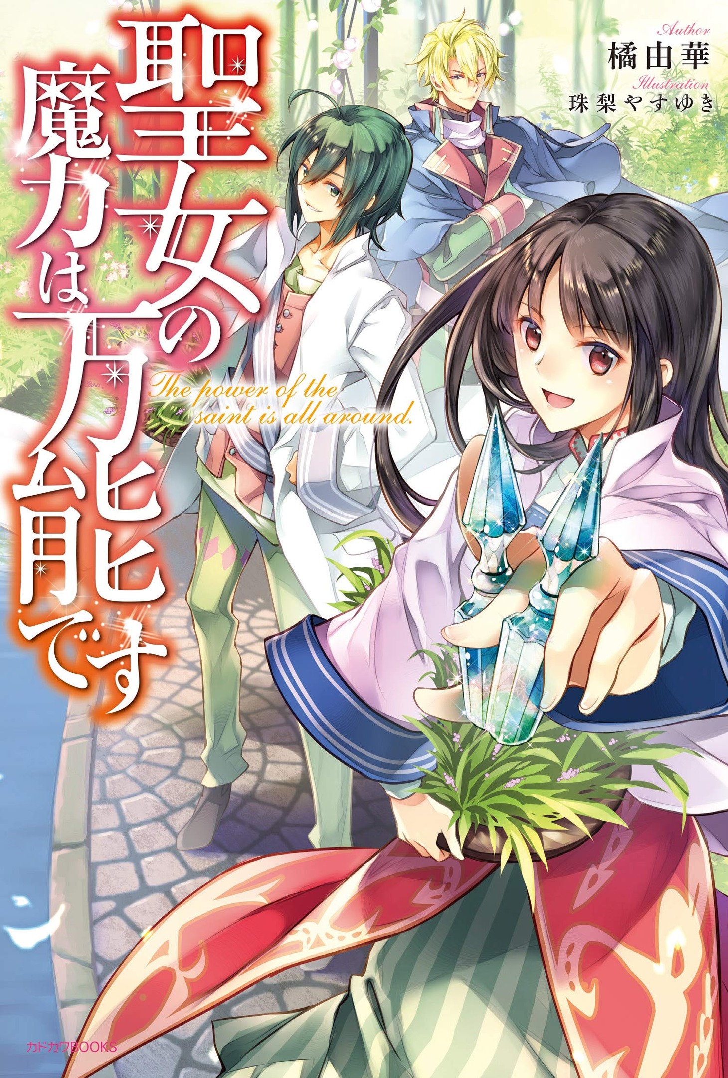 小説「聖女の魔力は万能です」1巻