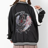 CCさくら」木之本桜・ケルベロス・友枝中学校をイメージしたスカジャン 