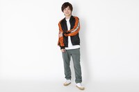 ケルベロスモデルのアウターの着用イメージ。