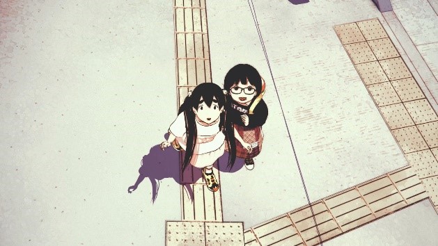 「デッドデッドデーモンズデデデデデストラクション」の3Dアニメーション映像より。
