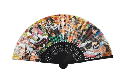 BAILA11月号付録の扇子。(c)吾峠呼世晴/集英社