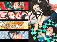 ココハナ11月号付録のクリアファイル。(c)吾峠呼世晴/集英社