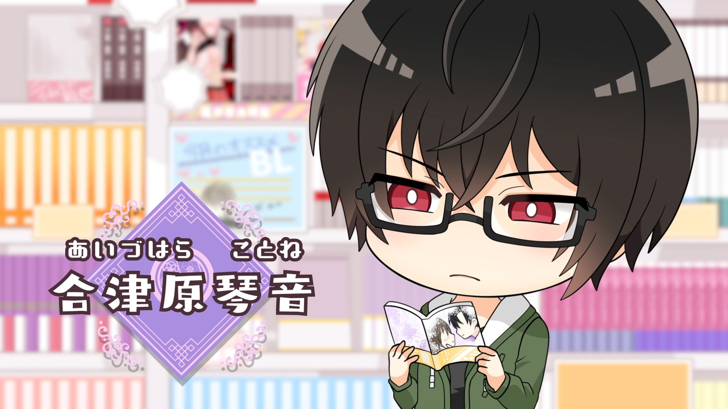 「腐男子召喚～異世界で神獣にハメられました～」のミニアニメより。