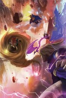 「モンスターストライク THE MOVIE ルシファー 絶望の夜明け」ムビチケカード特典ポストカード