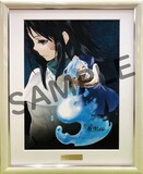 転生したらスライムだった件」直筆サイン入り額縁アート（川上泰樹 A 