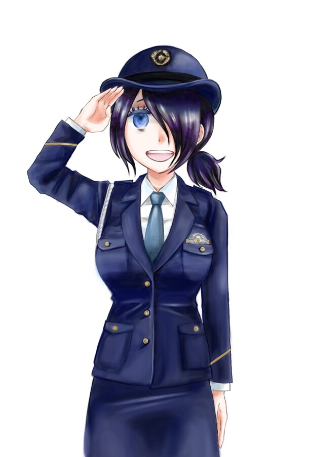 「黒影夜子の駐在日誌」カット