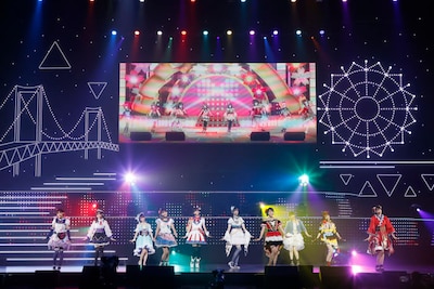 「ラブライブ！虹ヶ咲学園スクールアイドル同好会 2nd Live!」の様子（画像は12日公演のもの）。
