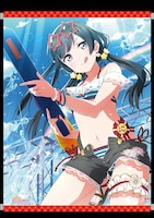 コミック付属のタペストリー用に描き下ろされた優木せつ菜。