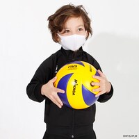 「ハイキュー!!洗えるアニマルマスク」使用イメージ