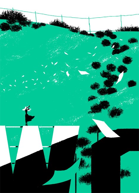 丹地陽子による、シンシアをイメージしたアートワーク。