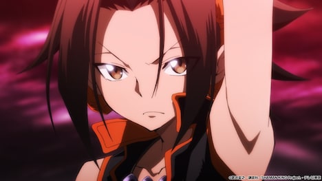 麻倉葉（CV：日笠陽子）。500年に一度行われる“シャーマンファイト”に参加するため、単身上京してきた霊が視える少年。自他共に認めるユルい性格で、口癖は「なんとかなる」。「霊が視える人間に悪い奴はいない」を信条に、ライバルたちと交友を深めていく。持霊は600年前の侍の霊・阿弥陀丸。