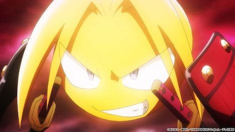 阿弥陀丸（CV：小西克幸）。かつて“鬼人”と呼ばれ、恐れられた侍の霊。剣の腕前は達人の域にあり、独自に編み出した”阿弥陀流剣術”は、常人離れした威力を持つ。葉の温かな人柄に触れ、彼の持霊になる。義に厚く、葉とは熱き友情で結ばれている。愛刀は“春雨”。