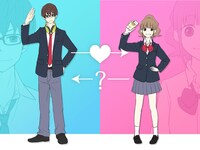 テーマ1「100%の確証がないと思いを伝えられない男子または相手の女子」イメージ