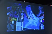 映画「海獣の子供」の展示より。