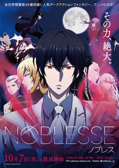 アニメ「NOBLESSE -ノブレス-」メインビジュアル