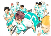 展示原画（単行本17巻カバー用イラスト）(c)古舘春一/集英社