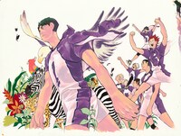 展示原画（単行本21巻カバー用イラスト）(c)古舘春一/集英社