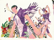 展示原画（単行本21巻カバー用イラスト）(c)古舘春一/集英社