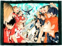 展示原画（第30話「飛びかた」より）(c)古舘春一/集英社