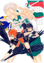 展示原画（第43話「“変人速攻”解禁」より）(c)古舘春一/集英社