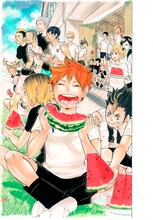 展示原画（第85話「雑食」より）(c)古舘春一/集英社