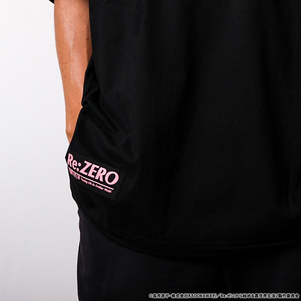 ラムのTシャツの着用イメージ。