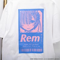 レムのTシャツの背面。
