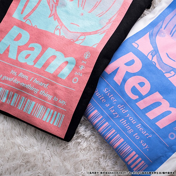 「ラム＆レム ビッグシルエットTee」