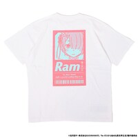 ラムのTシャツの背面。