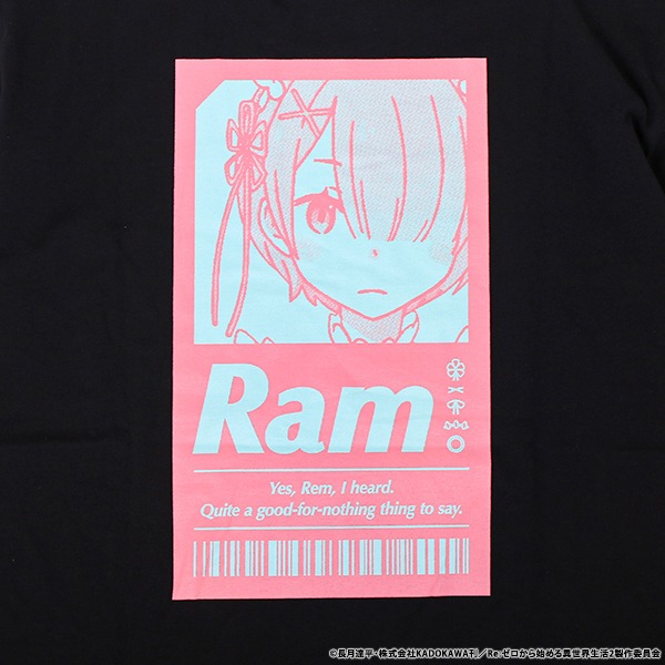 ラムのTシャツのデザイン。