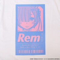 レムのTシャツのデザイン。