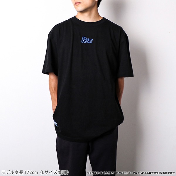 レムのTシャツの着用イメージ。