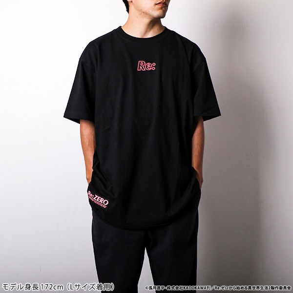 ラムのTシャツの着用イメージ。