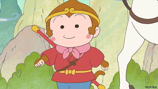 「まる子の西遊記」の巻の場面カット。