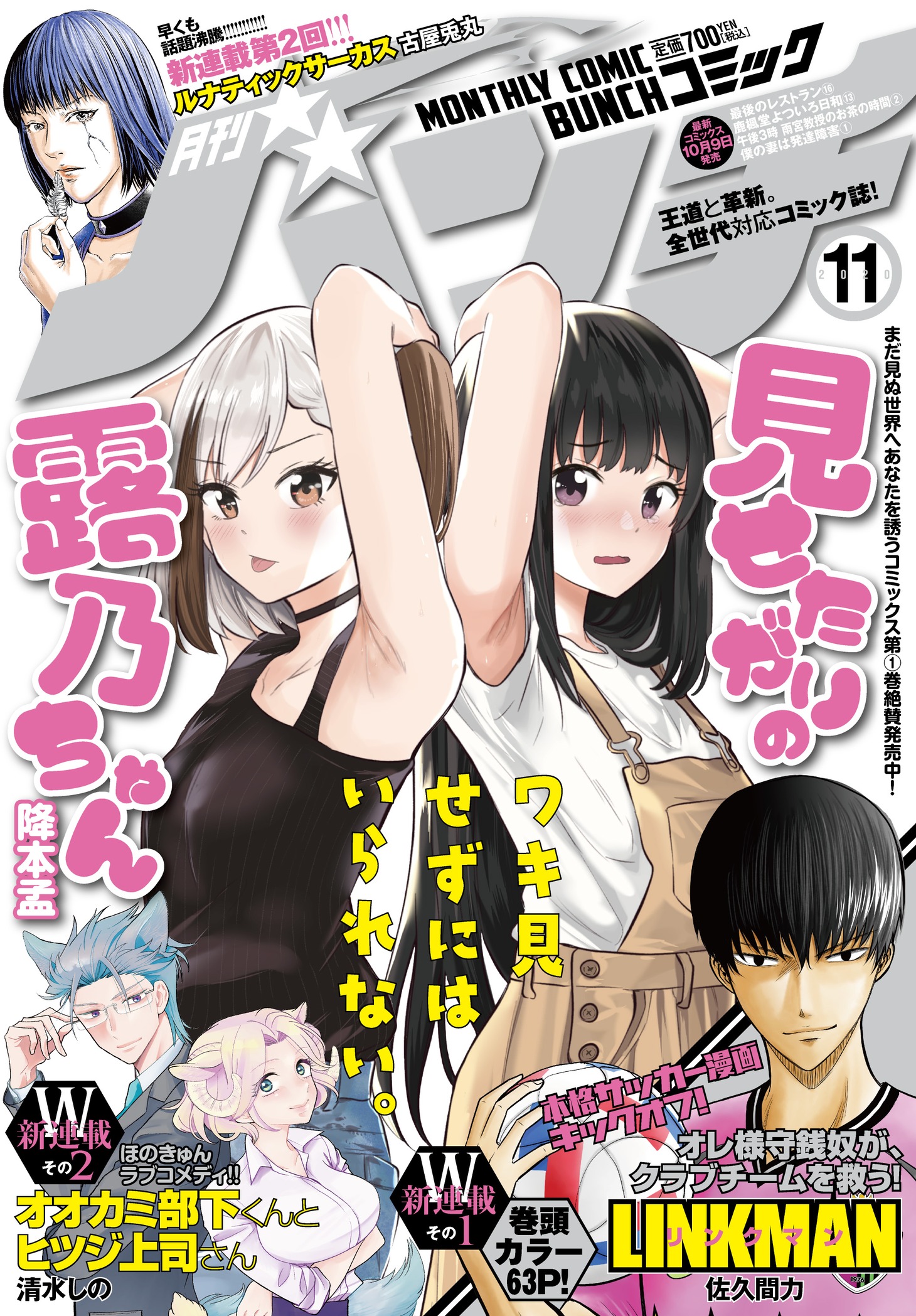 月刊コミックバンチ11月号