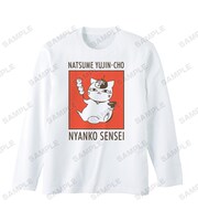 「描き下ろしイラスト ニャンコ先生 紅葉狩りver. ロングTシャツ」