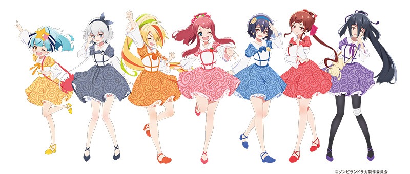 「佐賀県×ゾンビランドサガ」デジタルスタンプラリーキャンペーンのイメージ。