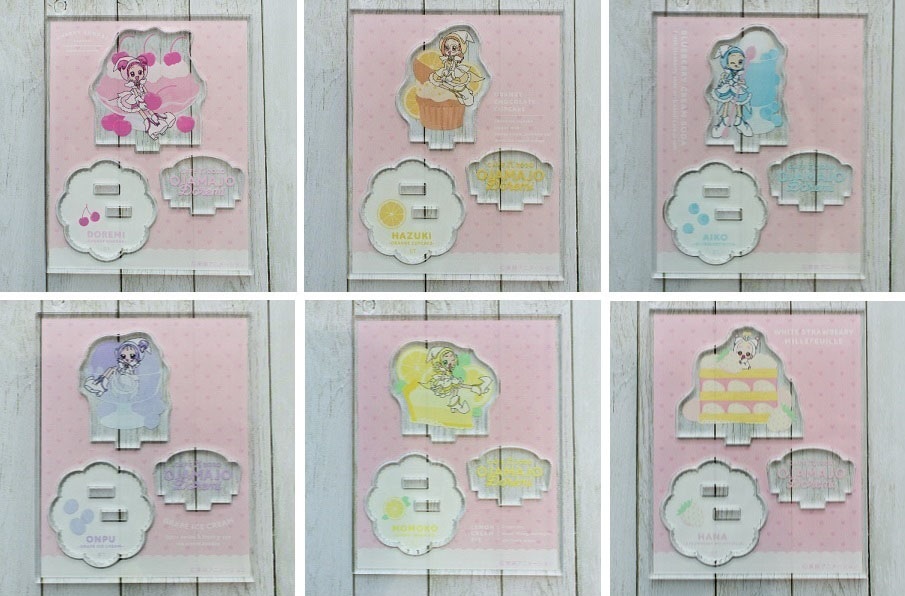 「アクリルスタンド」全6種