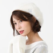 ロシアモデルの帽子の着用イメージ。