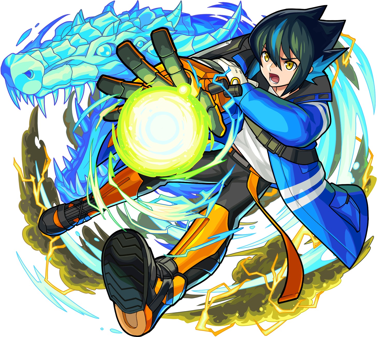 ゲーム内に登場する★6 キャラクター「運命を拓く者 ハレルヤ （進化後）」。