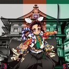 「鬼滅の刃」×歌舞伎のコラボ展示が京都・南座で、歌舞伎衣裳の炭治郎ら集う