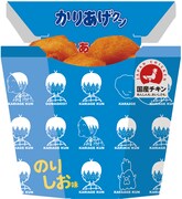 「かりあげクン」とコラボした「からあげクン のり塩味」。